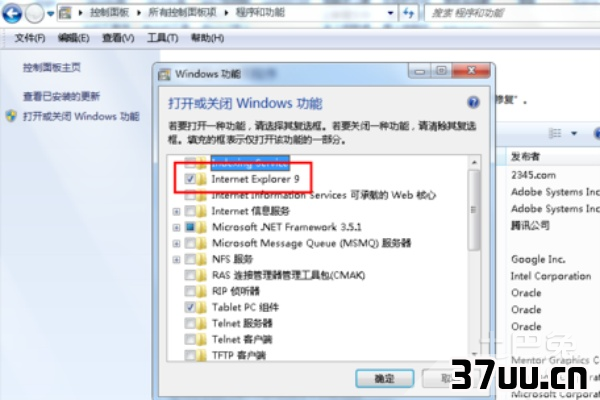 怎么卸载ie9