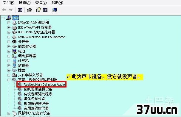 win7没声音