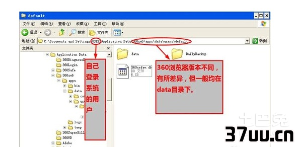 收藏夹位置